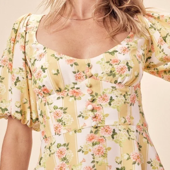 🍒NWOT🍒 FOR LOVE & LEMONS MINI DRESS XS - Picture 8 of 9